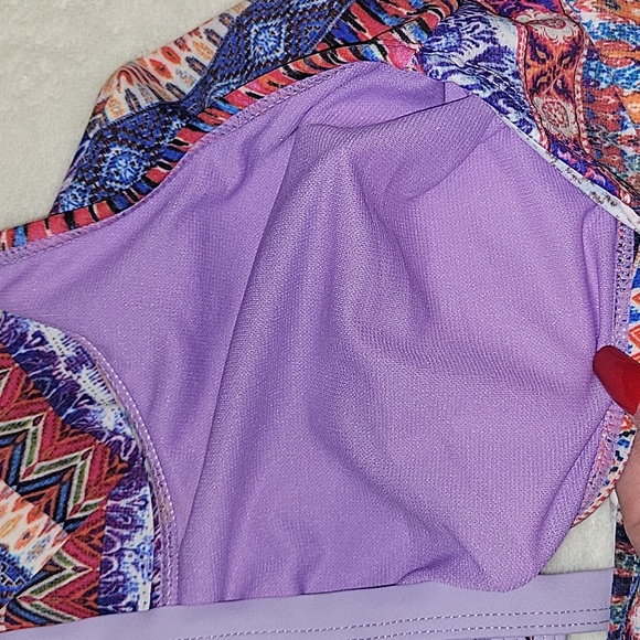Women's Plus Size 2X Swim top worn once like new 👌 - Picture 3 of 5